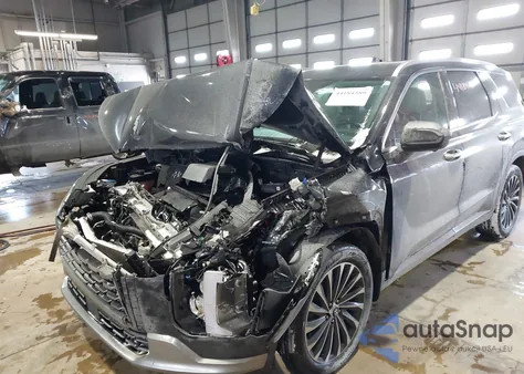 2024 Hyundai Palisade Calligraphy from USA, damaged, VIN KM8R7DGE0RU683010